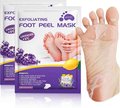 Exfoliating Foot Peel Mask - Removes Dead Skin & Calluses